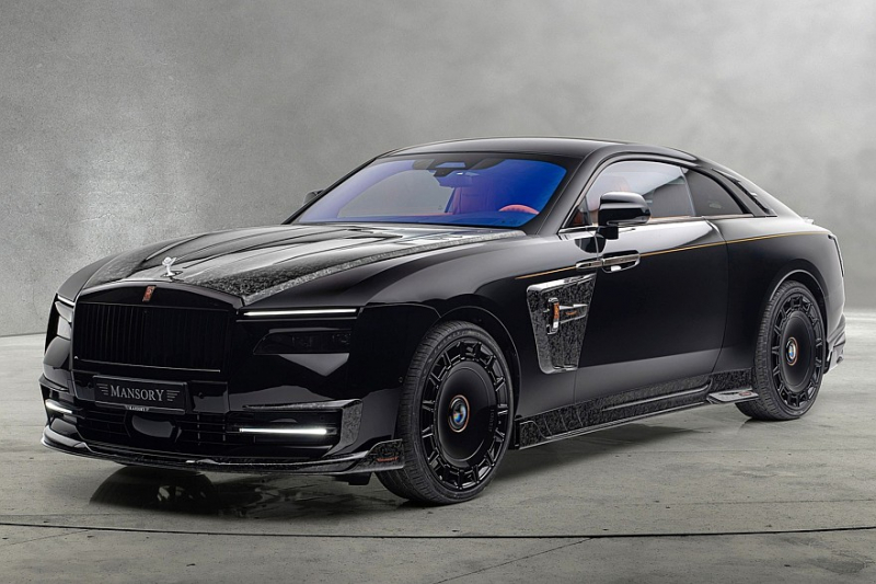 Rolls-Royce Spectre от Mansory: тихая роскошь в брутальной обёртке