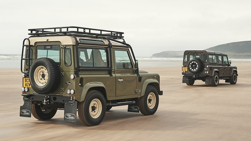 Эта музыка будет вечной: JLR начинает неограниченное производство Classic Defender V8